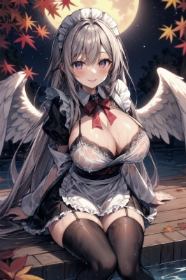 天使のメイドを独り占め