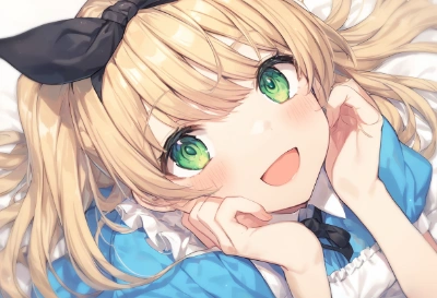 顔ドアップアリス