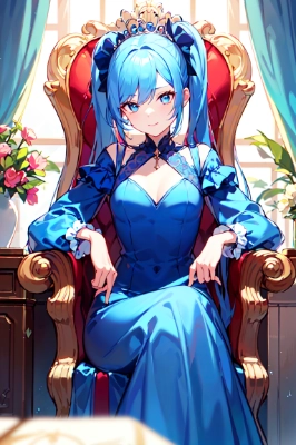 青き女王