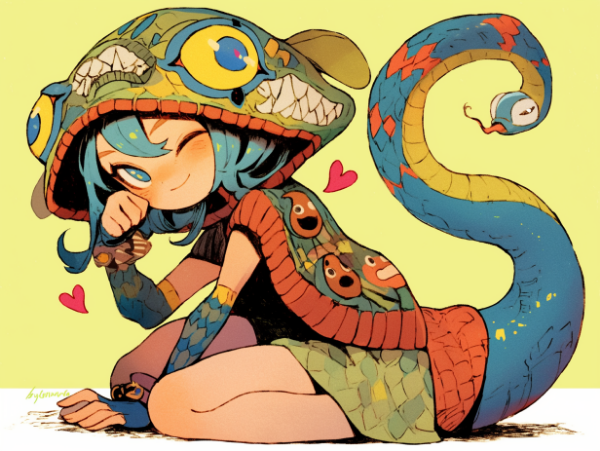ヘビ女ちゃん♥🐍