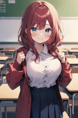 赤毛の女の子
