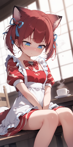 恥ずかしがるかるび