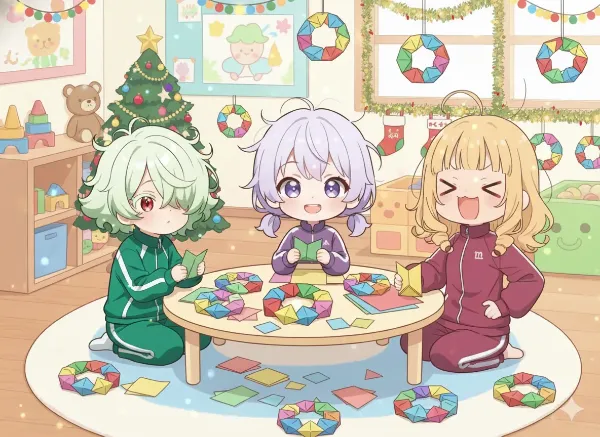 さぁ飾り付けますわよ🤤