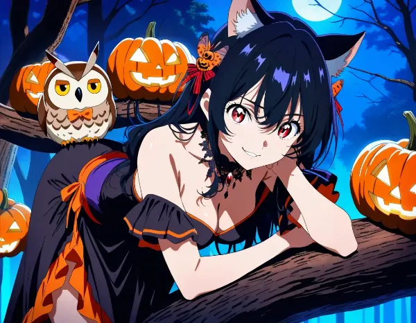 ハロウィン猫様