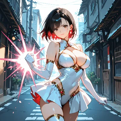 アニメ先生も戦うヒロインにしてみた