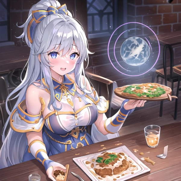 No.535 投稿作品MIX　ファンタジーシェフの女の子×ファンタジー画家の女の子R