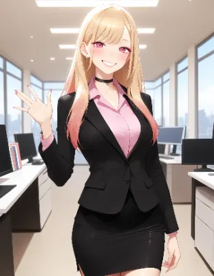 【その着せ替え人形は恋をする】喜多川海夢ちゃん新人OL