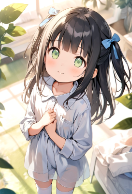 透明感のある子