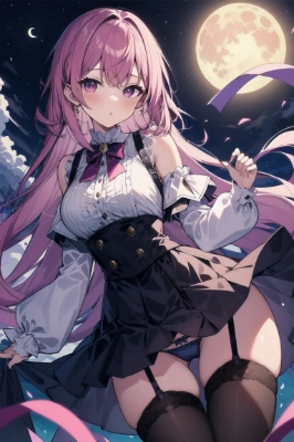 月夜のぱんちら娘