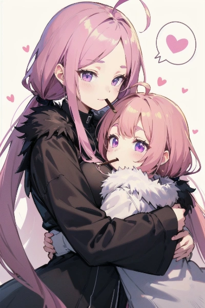 親娘や姉妹でポッキー