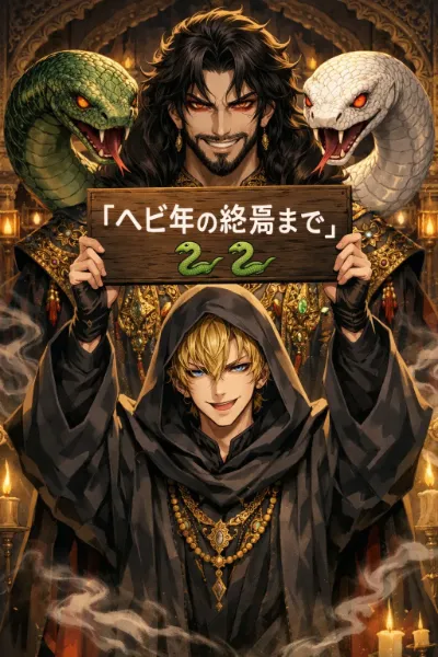 ヘビ年、終わる。