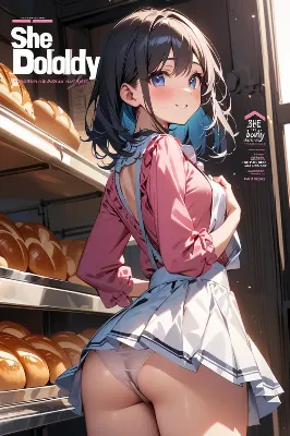 ベーカリーショップマガジン２（今日のお尻）