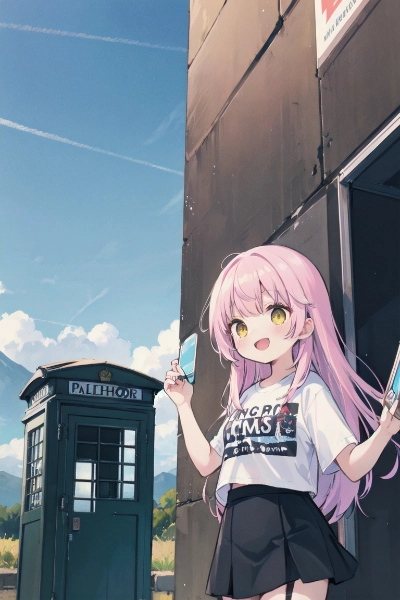 登山前に電話ღ