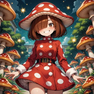 個性は「キノコ」
