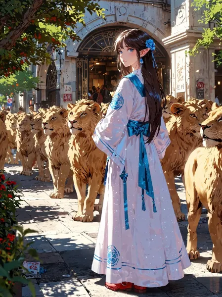 ペットの散歩は大変です