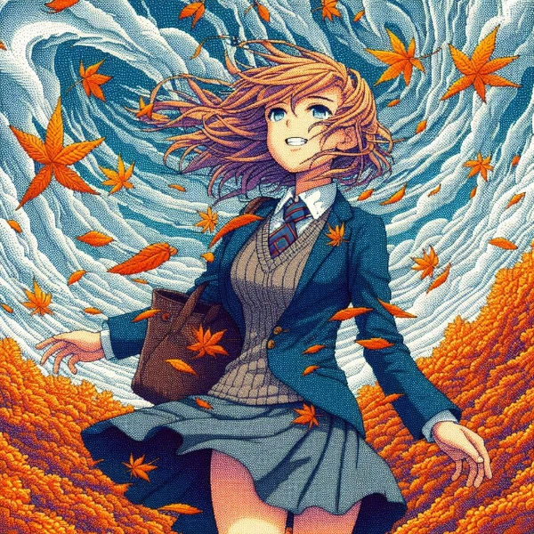 風に吹かれて…