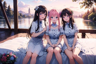 仲良し三姉妹