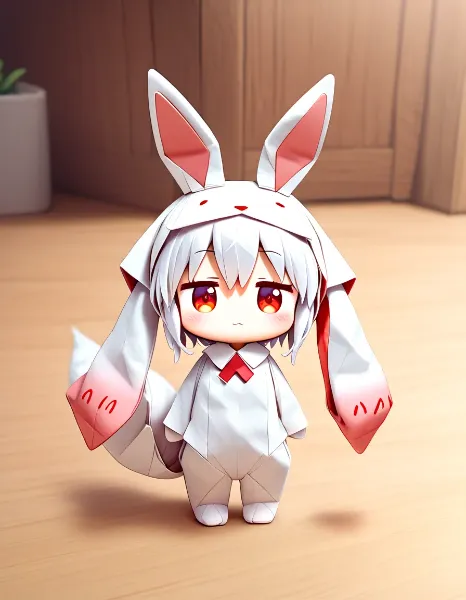 折り紙なうちの子たち