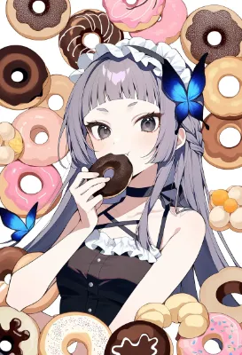 24時間ドーナツ生活をするアンジェ