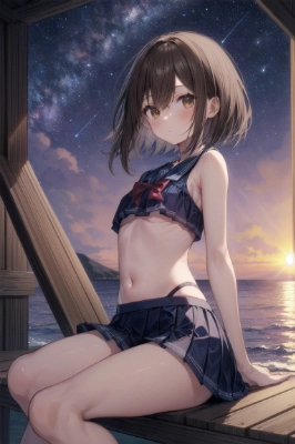 セーラー水着だよ。
