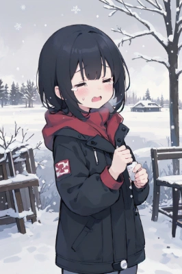 寒い〜行きたくない〜