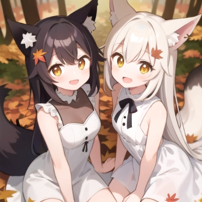 きつねっこと秋