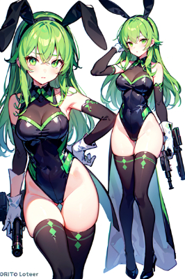 ウサミミバニーガール