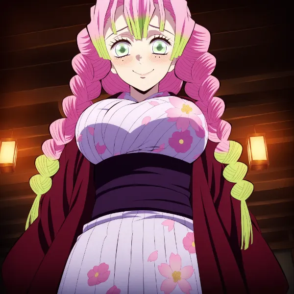 フィギュア化した甘露寺蜜璃