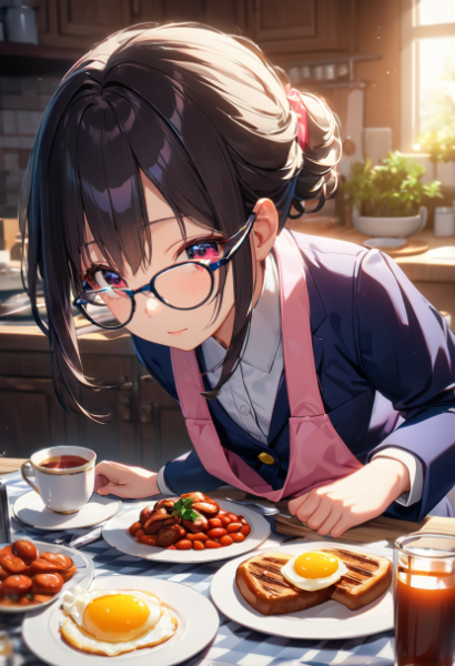 朝ごはん食べるの？