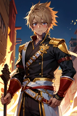 褐色の戦士