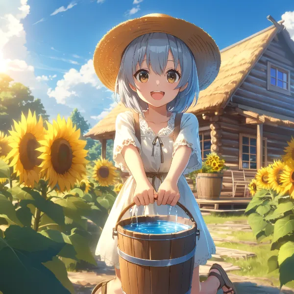 輝いていた夏の日…甘い思い出 ― Sunflower Sundae