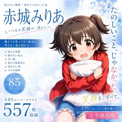 「わらって……いなきゃ……なのに……っ」天真爛漫な笑顔のアイドル・赤城みりあが、笑えない快楽に笑顔ごと上書きされていく