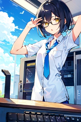 夏だけど仕事は待ってくれない