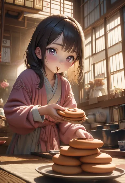 朝陽に溶ける甘いひとくち