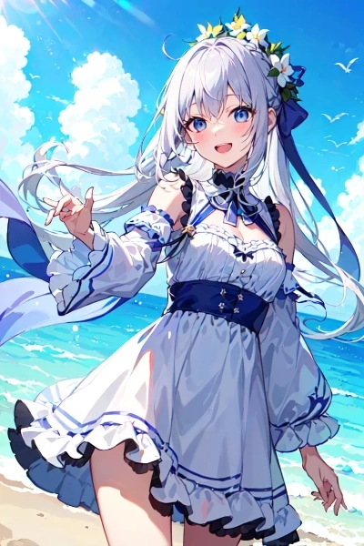 夏のお嬢様