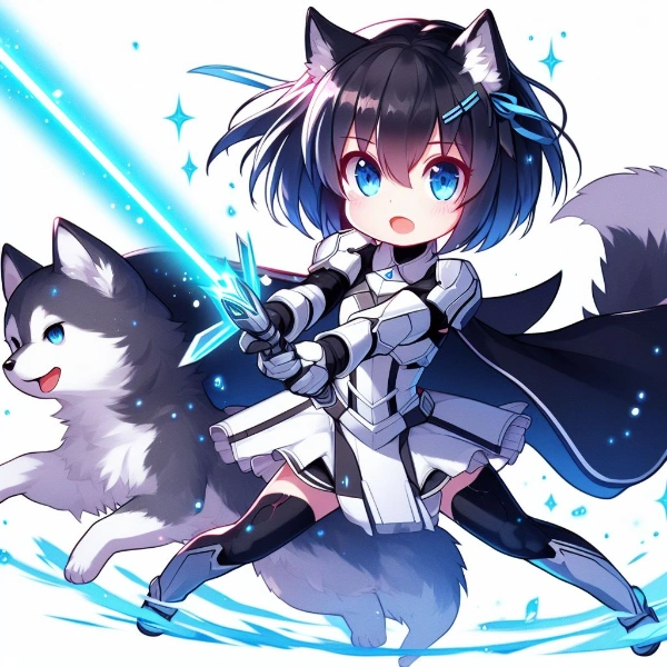 宇宙剣士なおおかみ娘