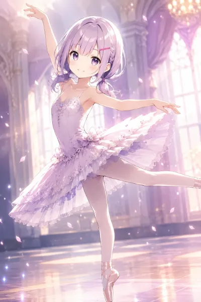 かわいいバレリーナちゃん♡