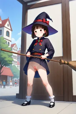 見習い魔女はパンツ履いちゃいけないんです