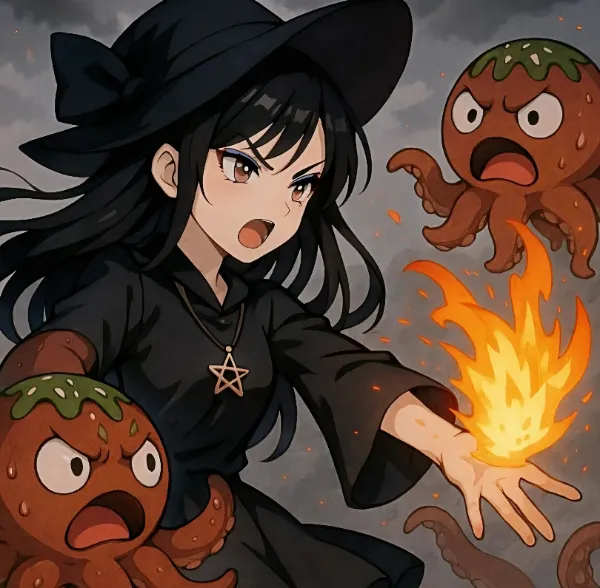 地球を侵略しようとしている、タコ星人め！