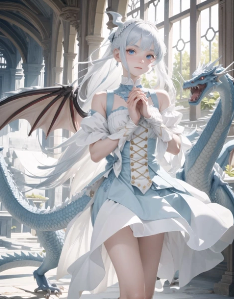 ドラゴンハーフの少女⑤