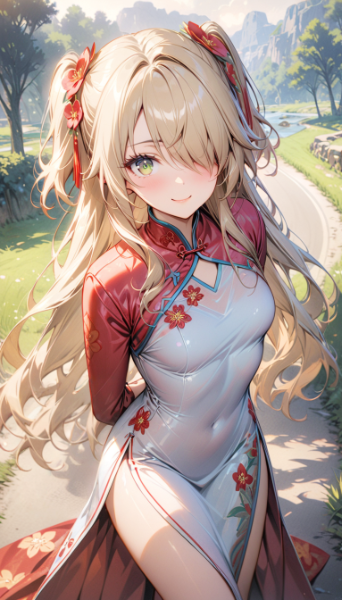 【原神】フィッシュル チャイナドレス