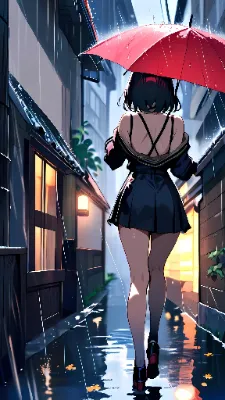 Umbrella Girl