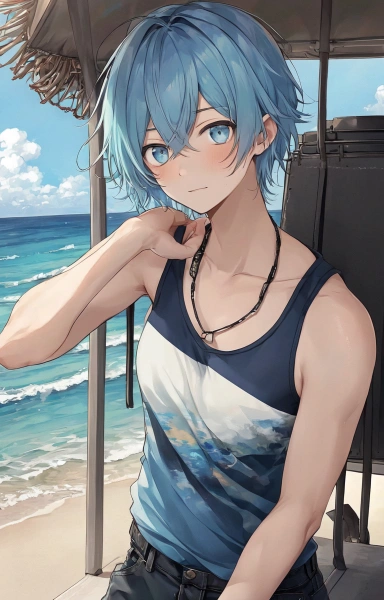 「夏はまだ先なのに、暑いな」