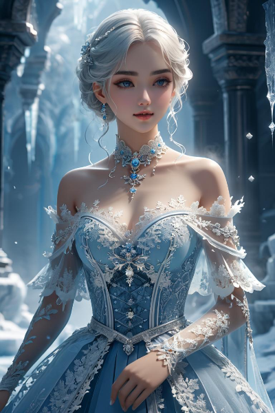 ファンタジー属性ドレス