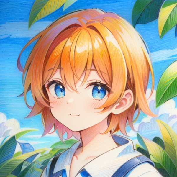 色鉛筆画風ピカイチ！