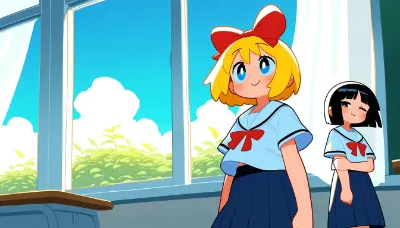 風がきもちいーね