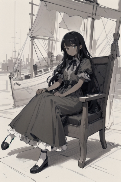 うちの娘たちのデッサン（総督令嬢）