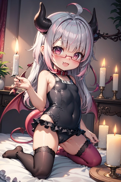 ロウソク使ったヒミツの儀式💕