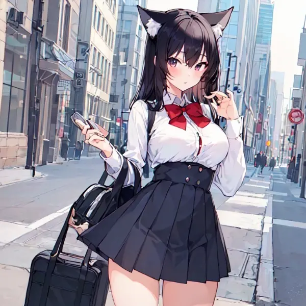 にゃん女子高生