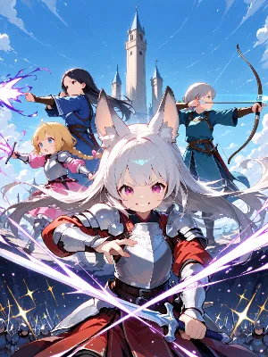 剣姫、仲間と城を護る戦い